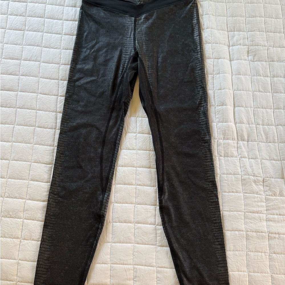 ZYIA Black Kakadu Brilliant Hi-Rise leggings - size 4